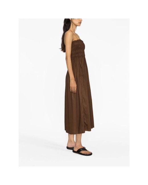 Matteau Brown Midi Dresses