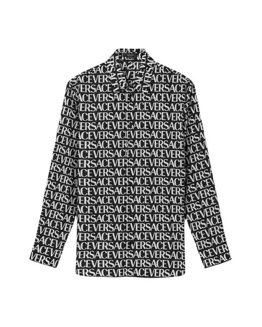 Versace Black Casual Shirts for men