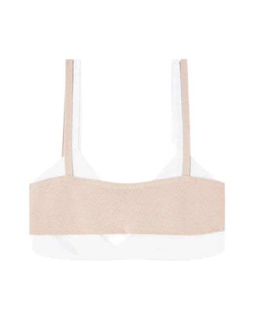 DIESEL Pink Sleeveless Tops