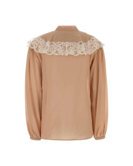 Blouses Chloé de color Natural
