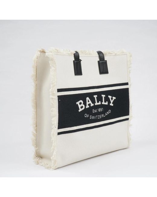 Bally White Tote Bags