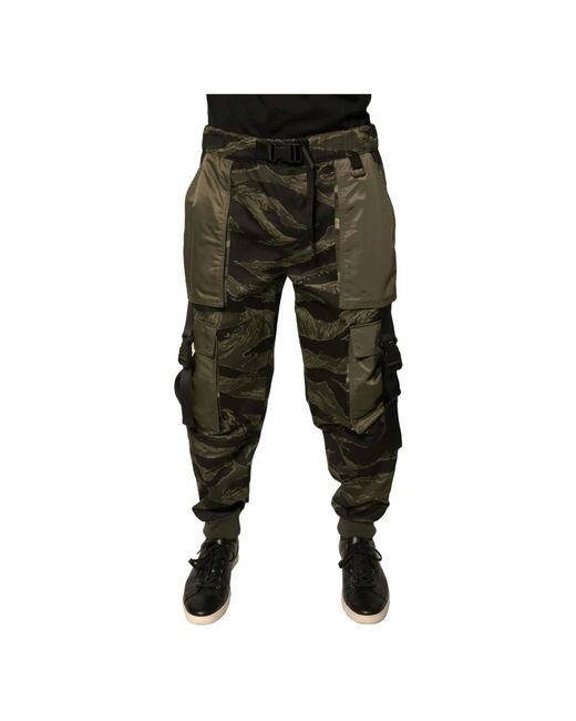 Dolce & Gabbana Black Slim-Fit Trousers for men