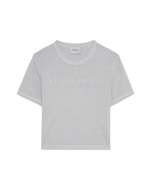 Halfboy Tops ,Grijs ,Katoen Dawn Baby Tee in het Gray voor heren