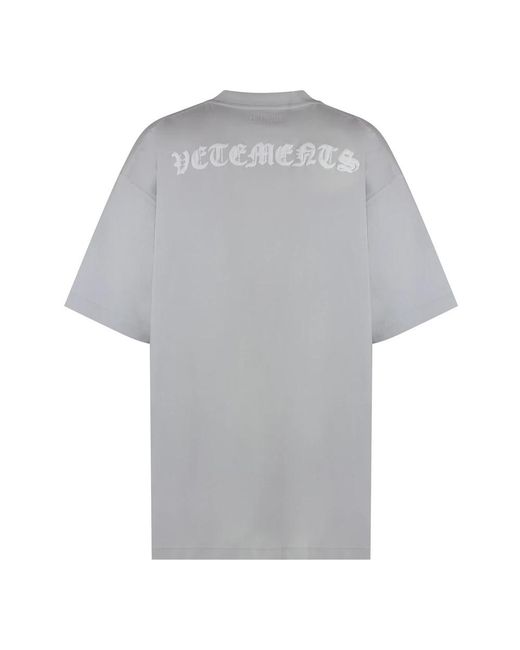 Vetements T-Shirts in het Gray voor heren
