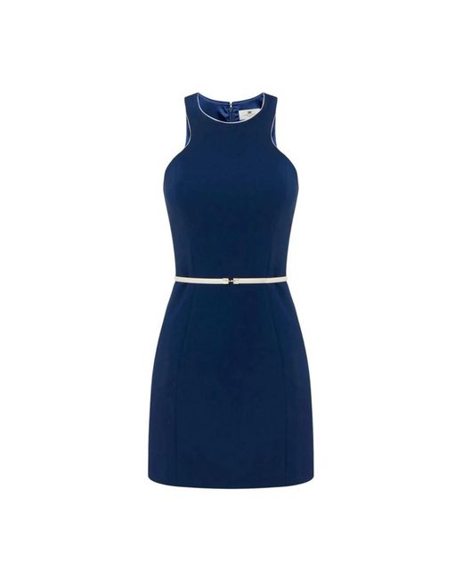 Short Dresses Elisabetta Franchi de color Blue