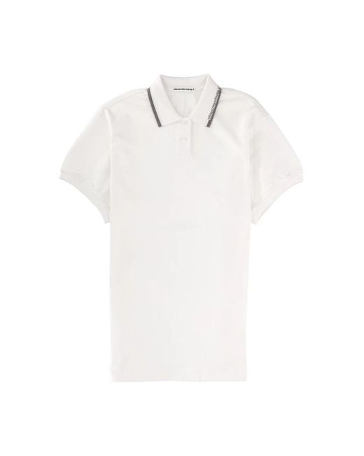 T By Alexander Wang White Short Dresses