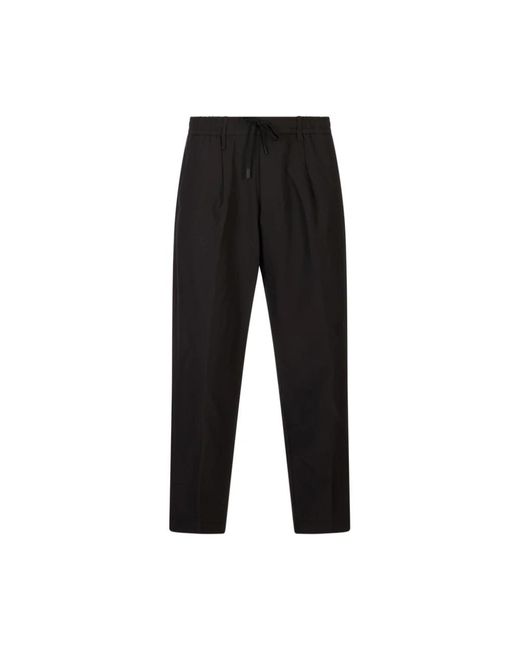HUGO T_Convert-Pleat Broeken in het Black voor heren