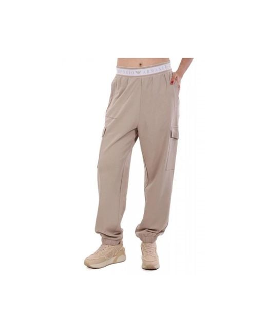 EA7 Natural Sweatpants