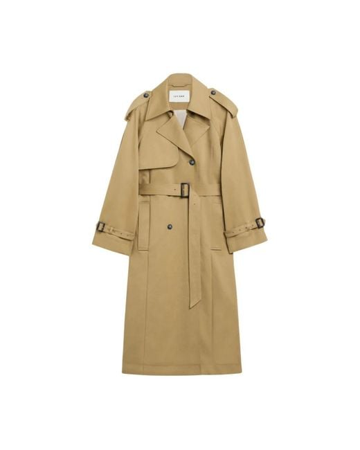 IVY & OAK Natural Klassischer Trenchcoat Mit Verstellbaren Funktionen