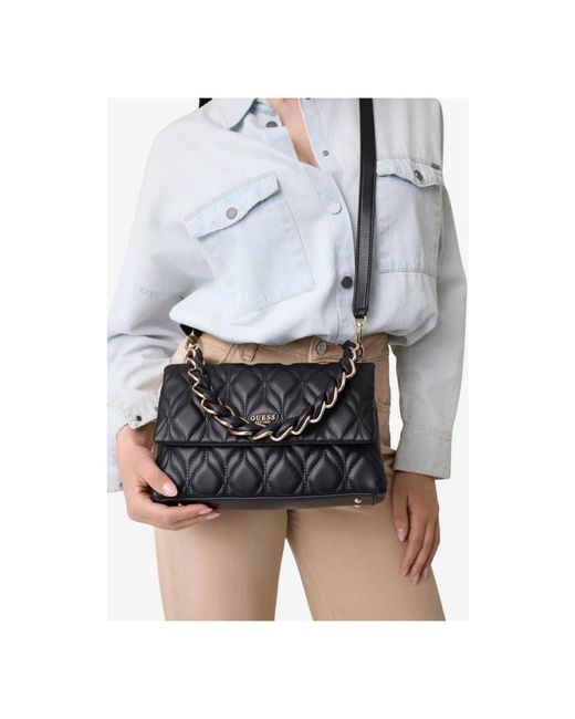 Guess Black Cross Body Bags