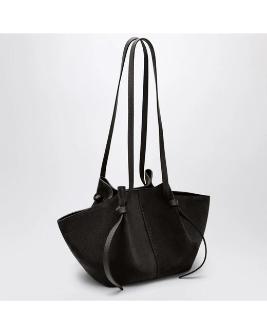 Yuzefi Black Shopping Bags