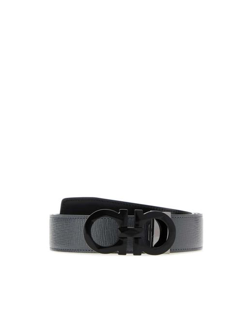 Ferragamo Reversible Gancini Belt in Black für Herren