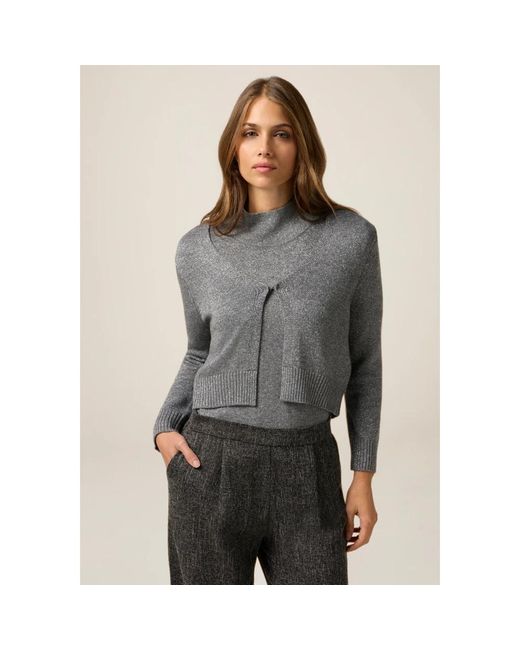 Cardigans Oltre de color Gray