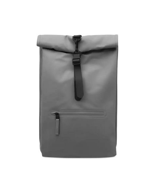 Rains Gray Backpacks