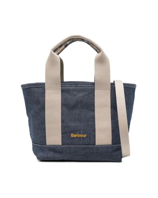 Barbour Blue Mini Bags