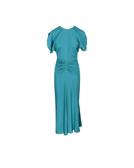 Victoria Beckham Blue Maxi Dresses