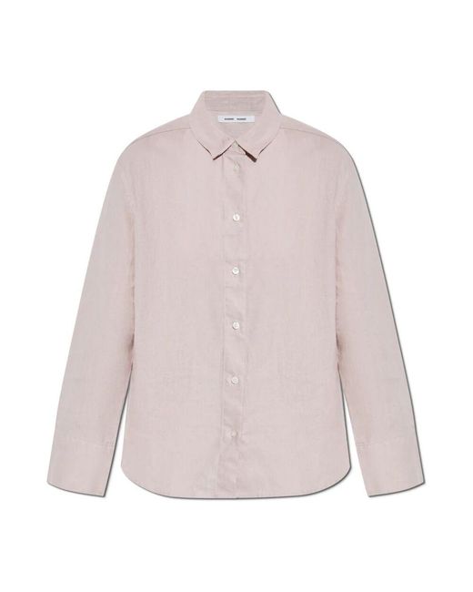 Samsøe & Samsøe Purple Hemd Sanot