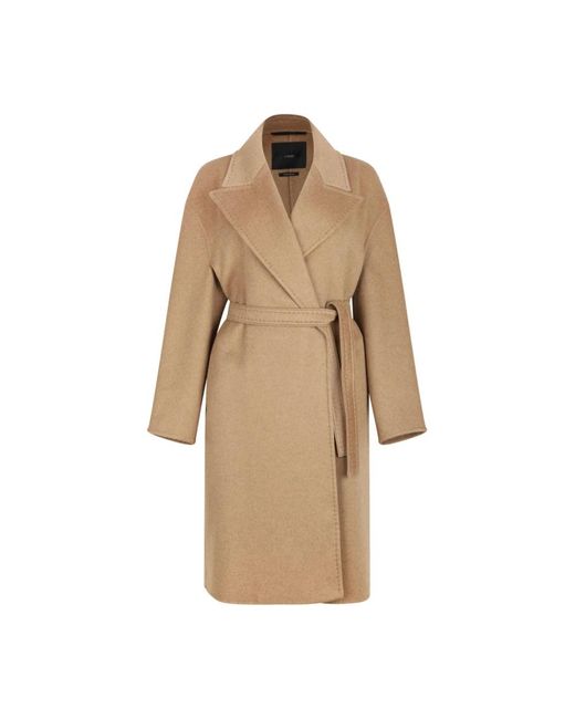 Max Mara Natural Single-Breasted Coats
