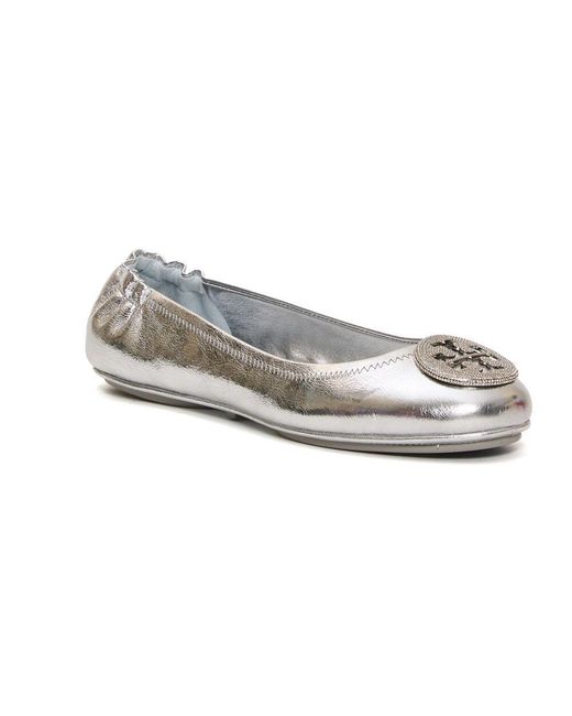 Ballerinas di Tory Burch in White
