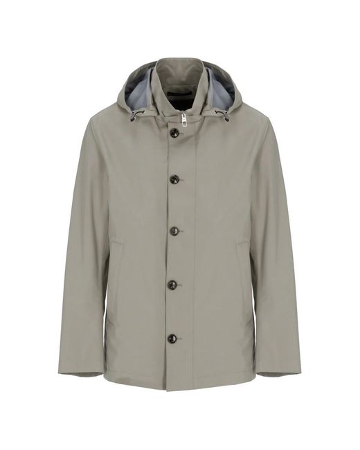 Montecore Jassen ,Grijs ,Polyester Hooded Jacket in het Gray voor heren