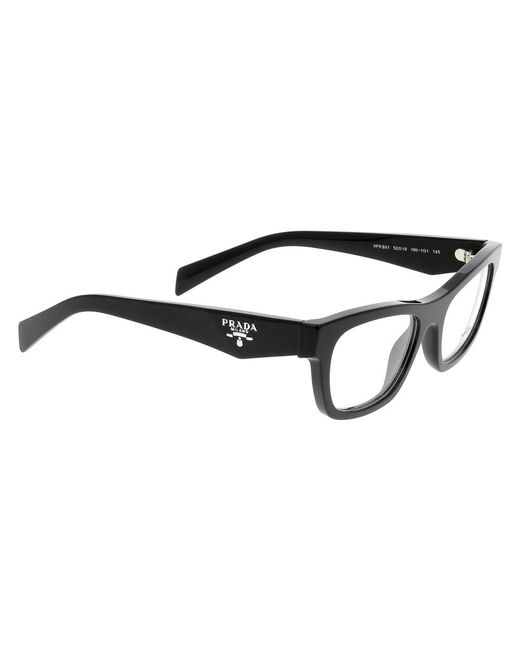 Glasses Prada de color Black