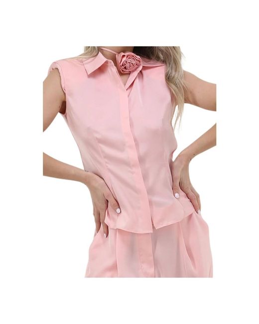 Tops > sleeveless tops Blugirl Blumarine en coloris Pink
