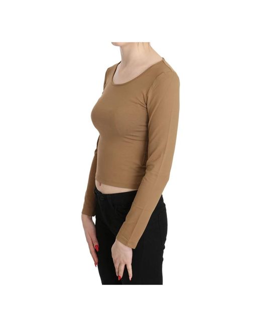 Gianfranco Ferré Black Long Sleeve T-Shirts