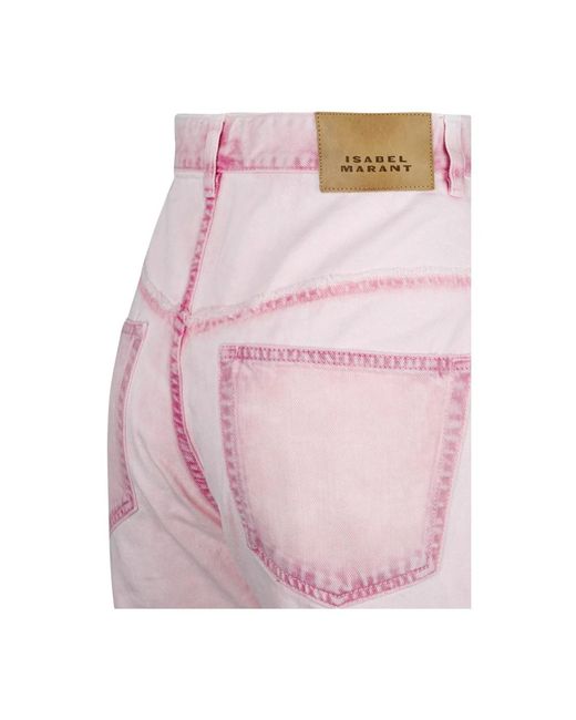 Isabel Marant Pink Straight jeans