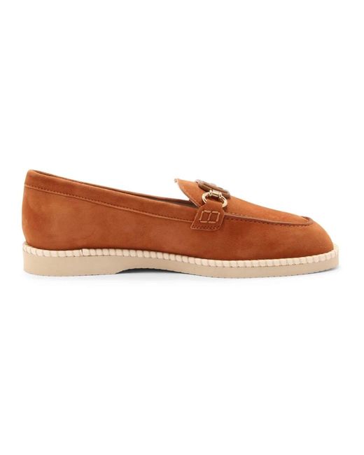 Hogan Brown Mocassino Destrutturato H642 Marrone Hxw6420ew40cr0s009