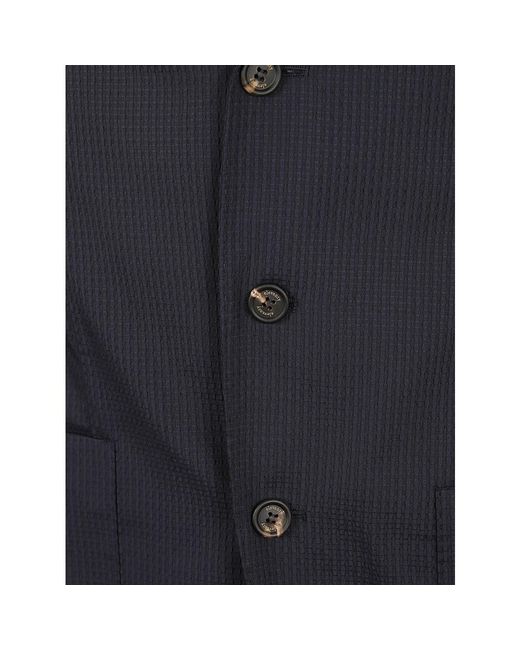 Single Breasted Suits Eleventy de hombre de color Blue
