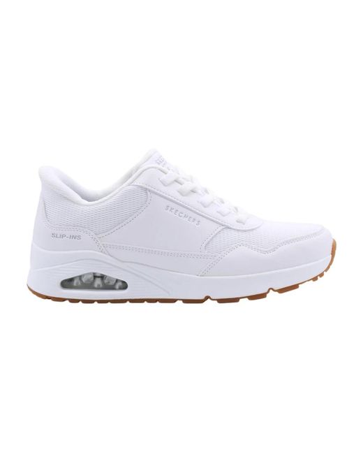 Skechers White Sneakers for men