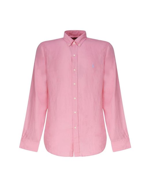 Polo Ralph Lauren Pink Casual Shirts for men