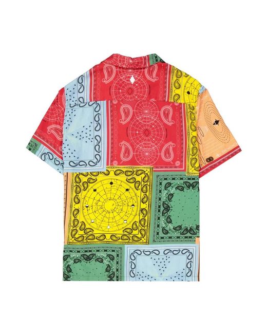 Marcelo Burlon Multicolor Short Sleeve Shirts for men