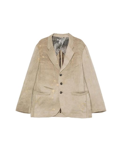 Ziggy Chen White Blazers for men