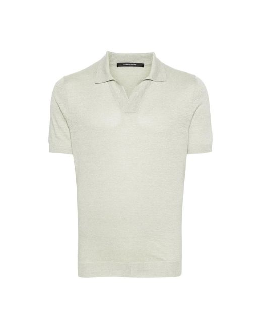 Tagliatore White Polo Shirts for men