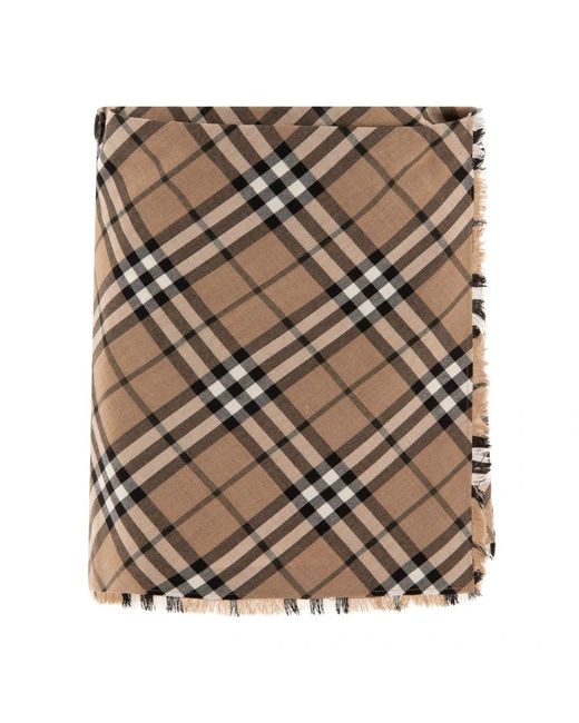 Burberry Brown Short Skirts