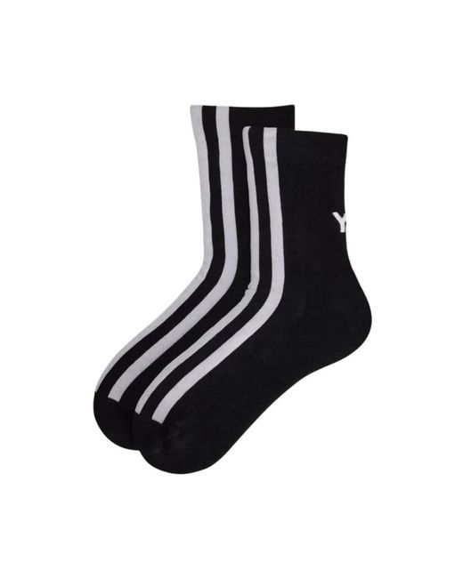 Y-3 Strp Sock in het Black