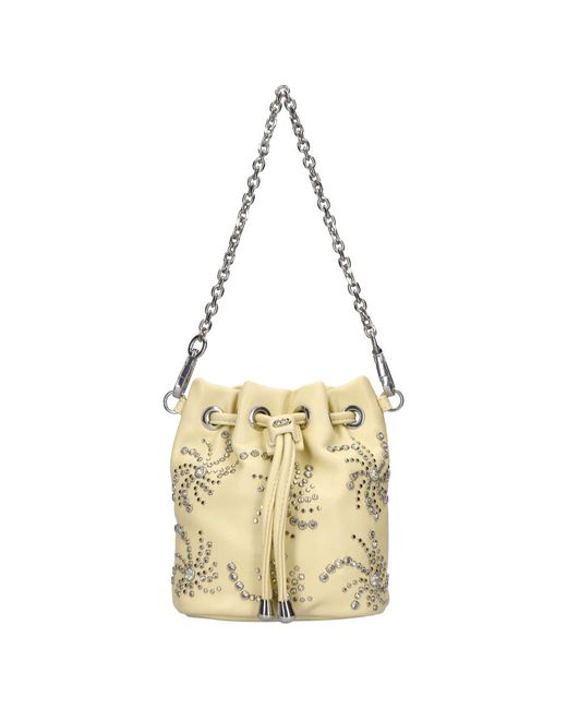 La Carrie Metallic Bucket Bags
