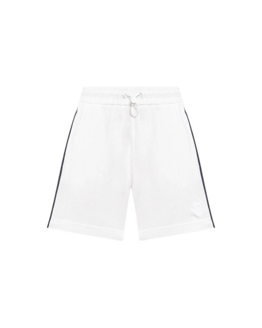 Moncler White Casual Shorts