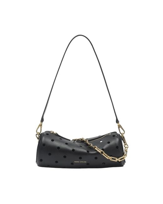 MANU Atelier Black Shoulder Bags