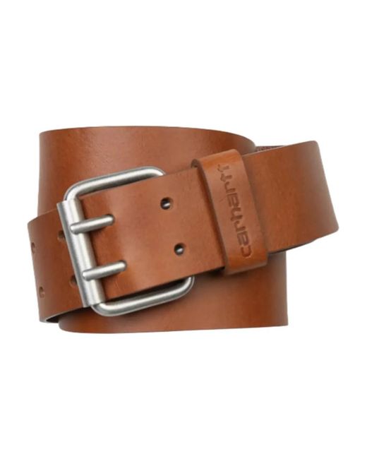 Carhartt Brown Double Script Belt