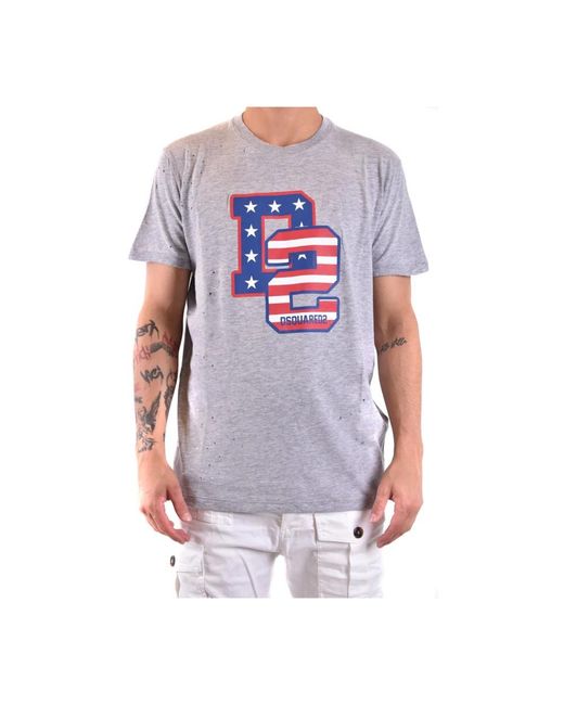 DSquared² Gray T-Shirts for men