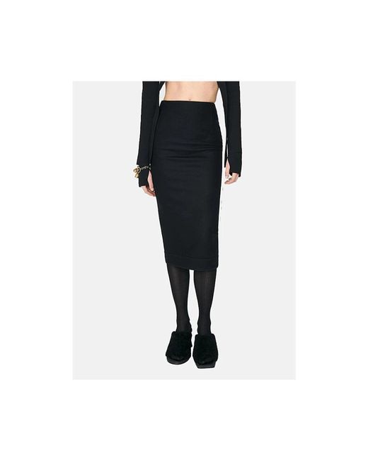 Jacquemus Black Midi Skirts