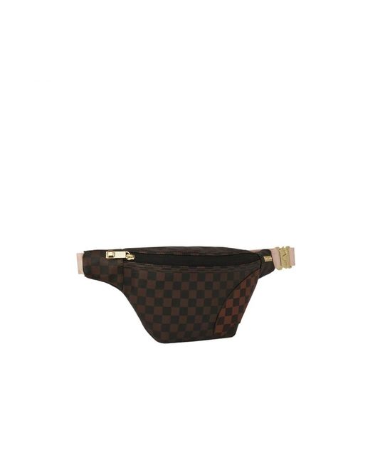 Sprayground Schicke Shark Motif Pochette in Black für Herren