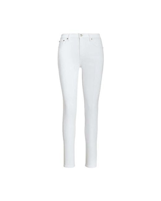 Ralph Lauren White Skinny Jeans
