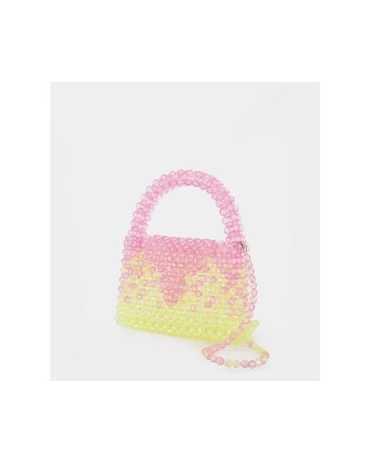 Cross Body Bags Germanier de color Pink