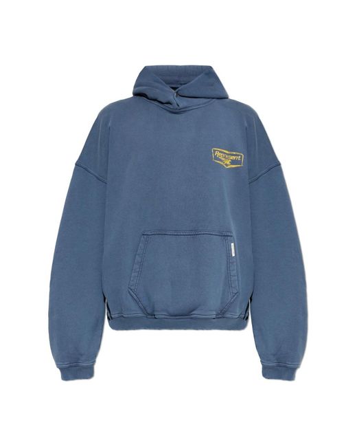 Represent Nothing Faster Hoodie in het Blue voor heren