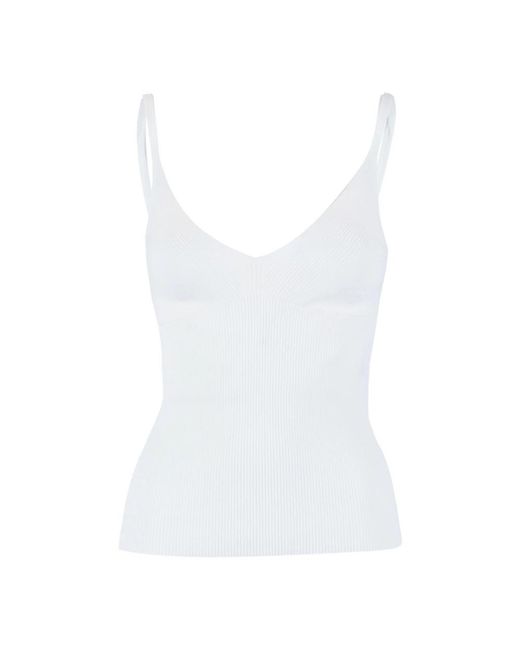 P.A.R.O.S.H. Cipria26 Top in het White