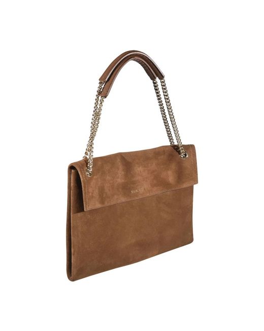 Orciani Brown Shoulder Bags