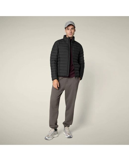 Save The Duck Black Winter Jackets for men